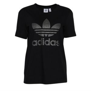 NEW Adidas Black Logo T-Shirt (X-Large)